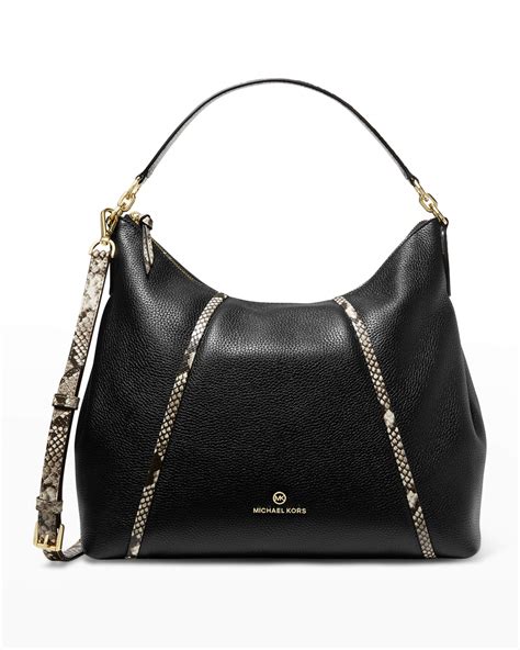 michael michael kors serena signature large shoulder bag|Sienna Large Pebbled Leather Shoulder Bag .